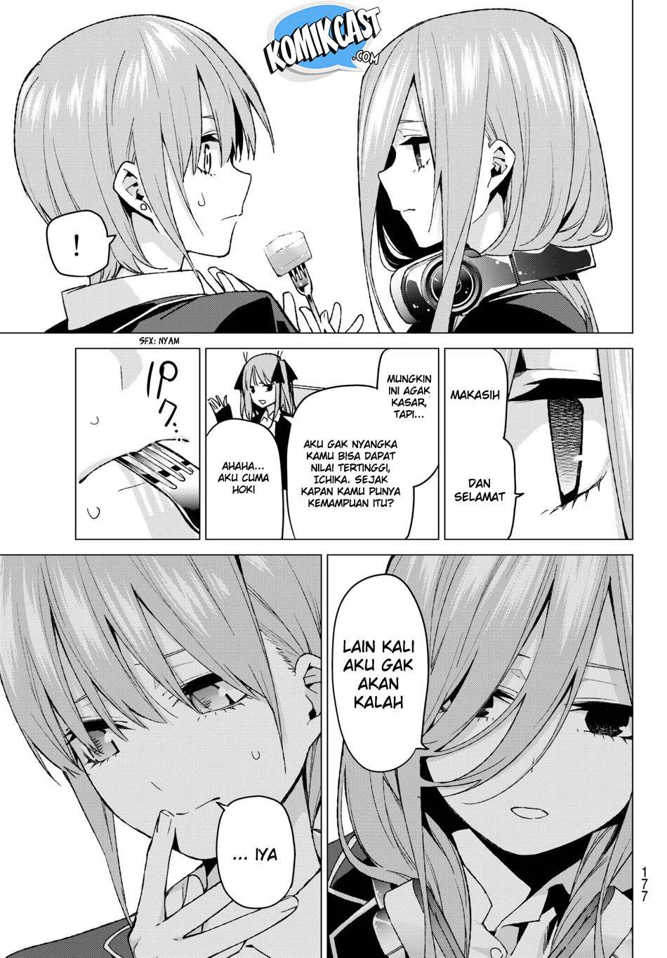 Go-toubun no Hanayome Chapter 60 Gambar 7