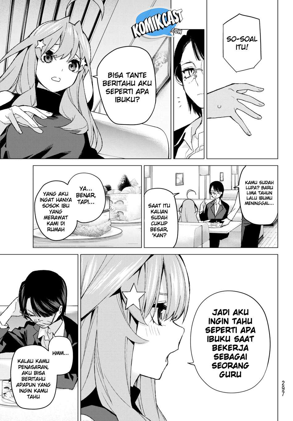 Go-toubun no Hanayome Chapter 57 Gambar 10