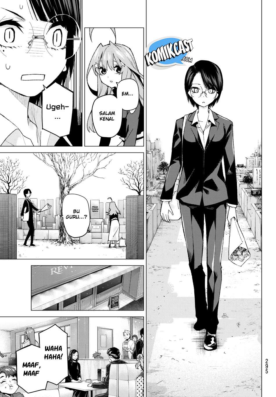 Go-toubun no Hanayome Chapter 57 Gambar 8