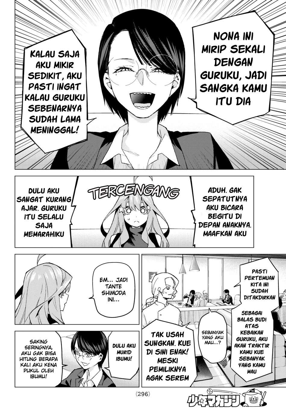 Go-toubun no Hanayome Chapter 57 Gambar 9