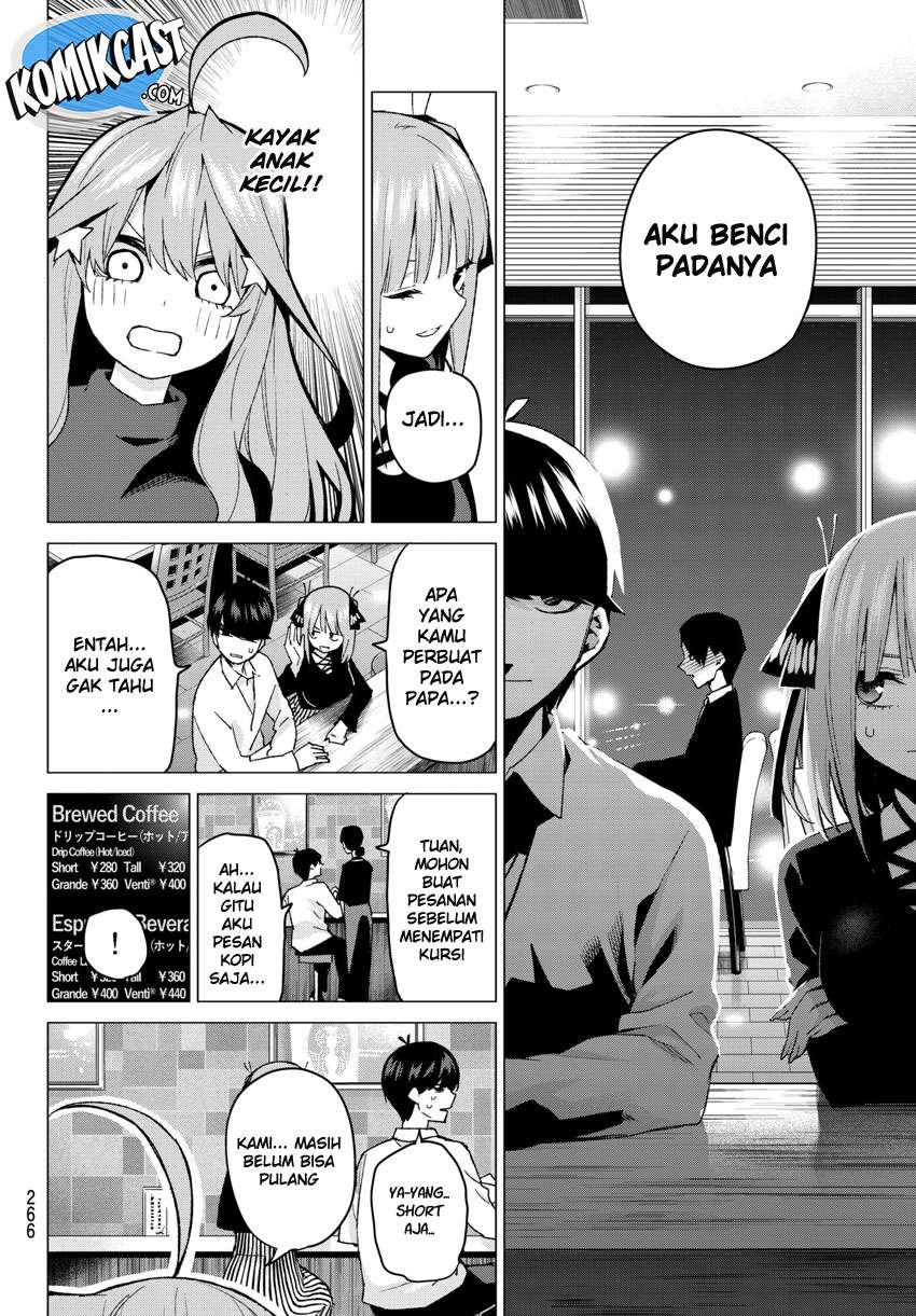 Go-toubun no Hanayome Chapter 54 Gambar 11