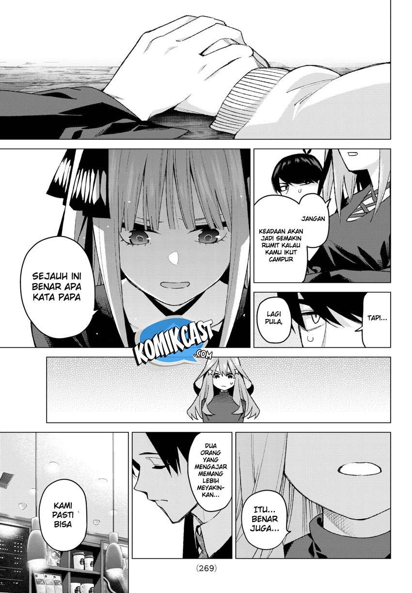 Go-toubun no Hanayome Chapter 54 Gambar 14