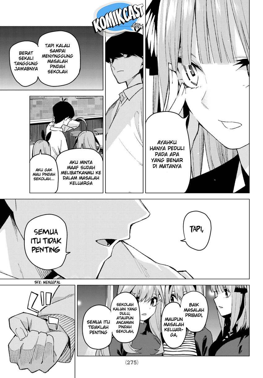 Go-toubun no Hanayome Chapter 54 Gambar 21