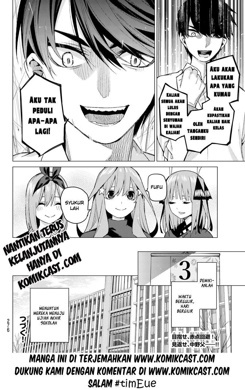Go-toubun no Hanayome Chapter 54 Gambar 22