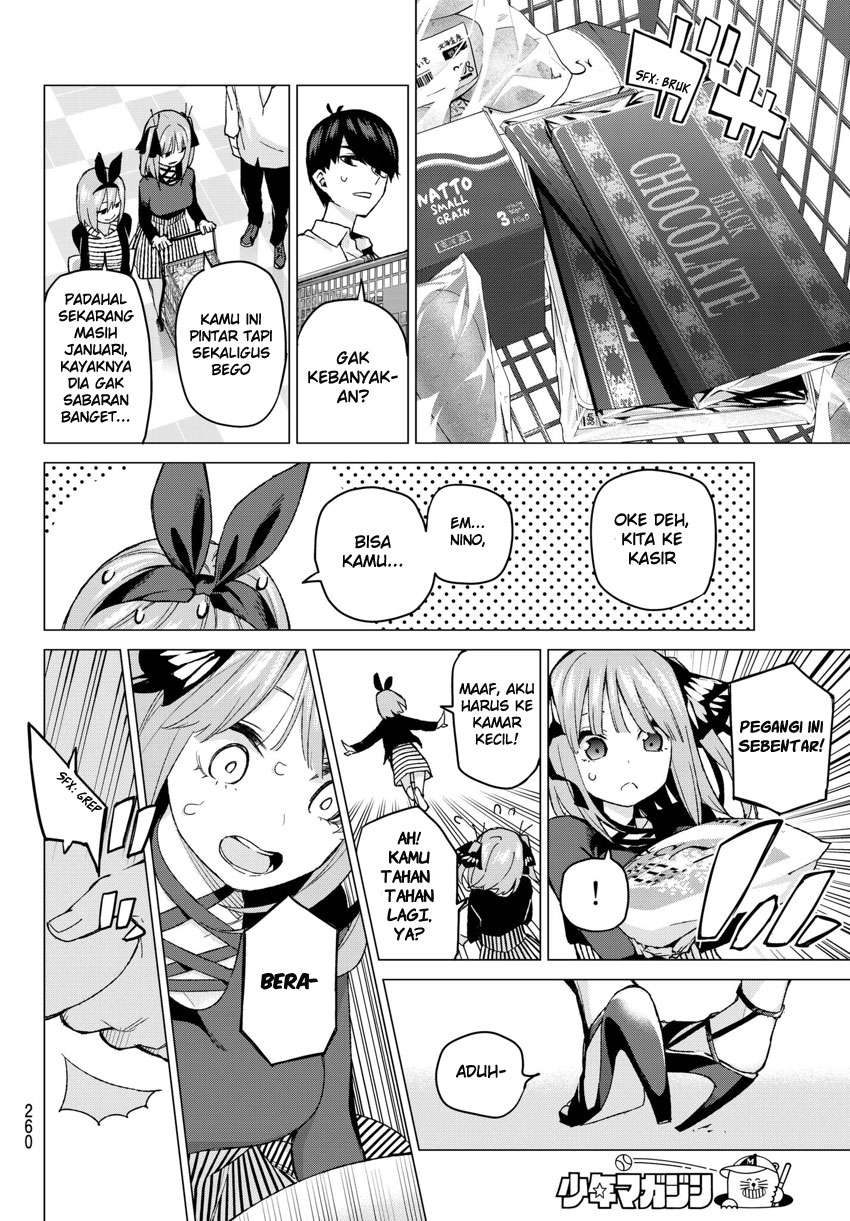 Go-toubun no Hanayome Chapter 54 Gambar 5