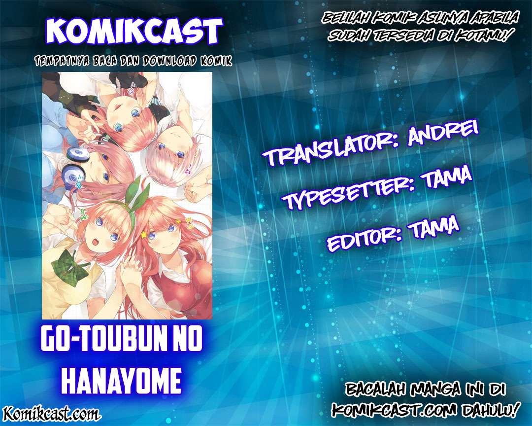 Baca Komik Go-toubun no Hanayome Chapter 51 Gambar 1