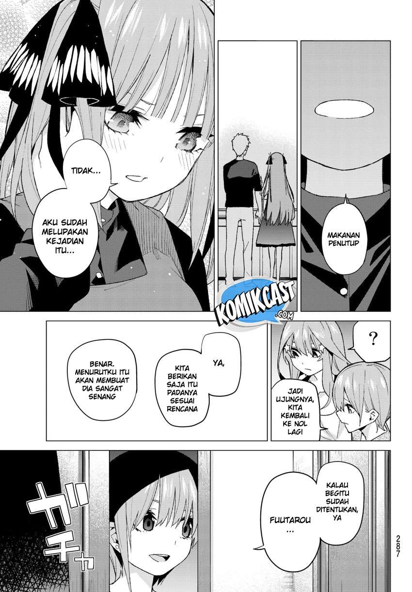 Go-toubun no Hanayome Chapter 51 Gambar 16