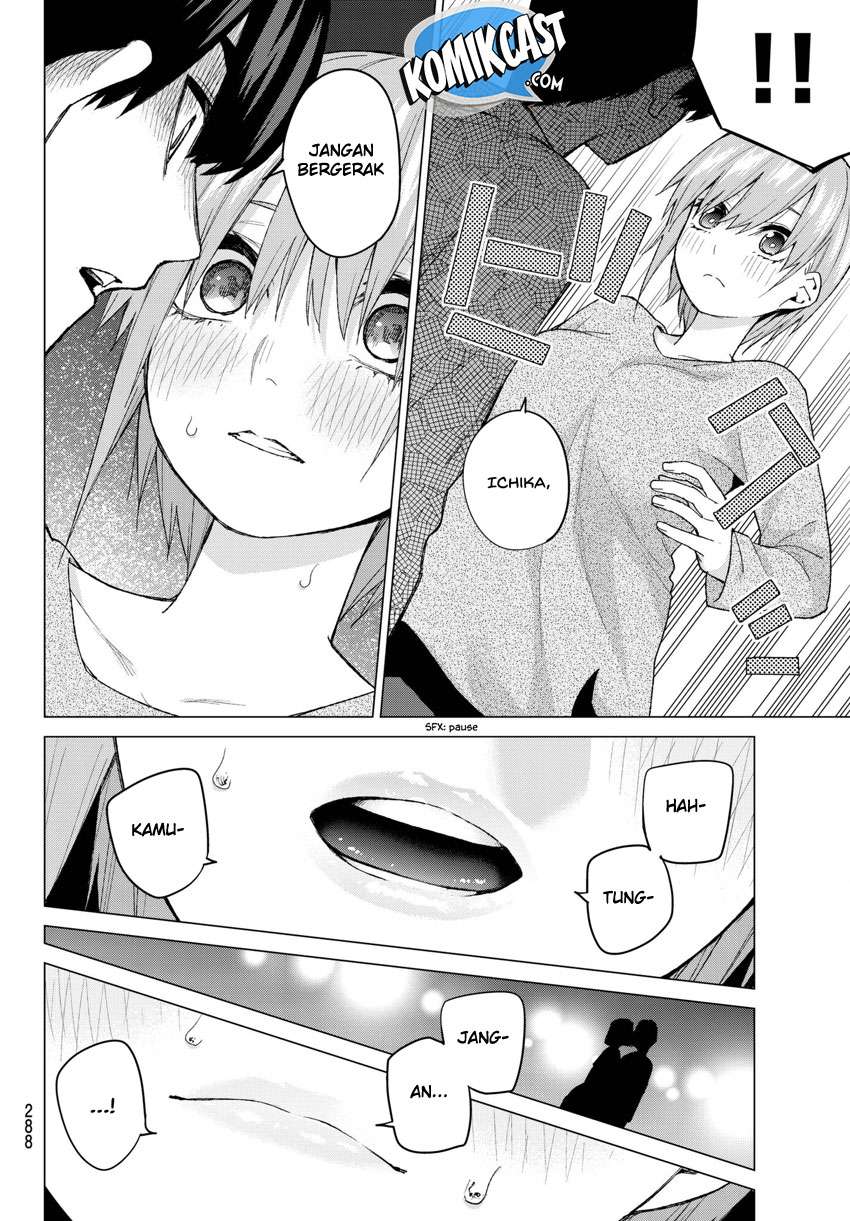 Go-toubun no Hanayome Chapter 51 Gambar 17
