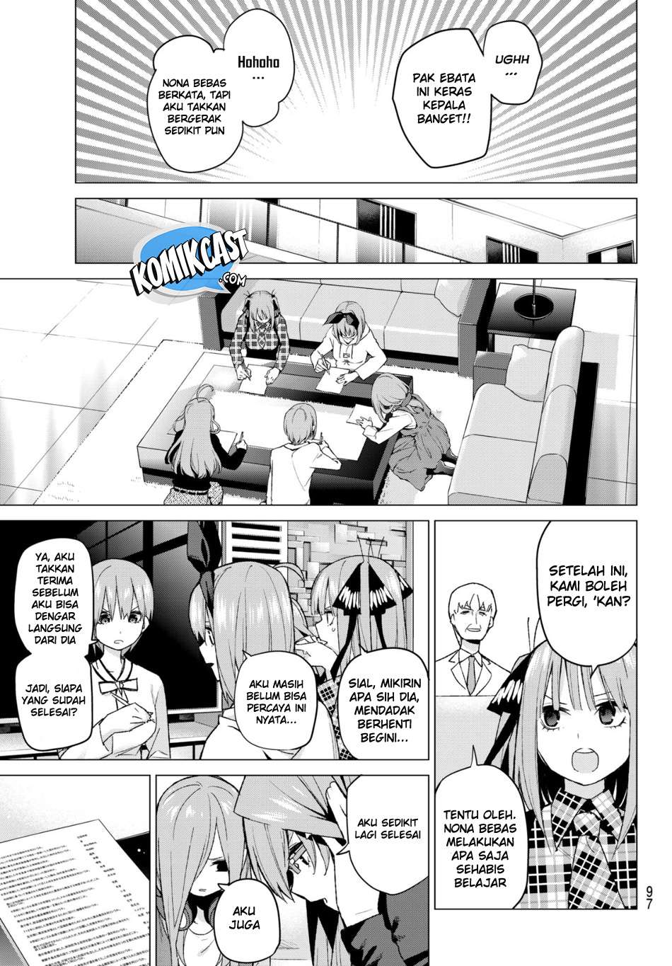 Go-toubun no Hanayome Chapter 49 Gambar 12