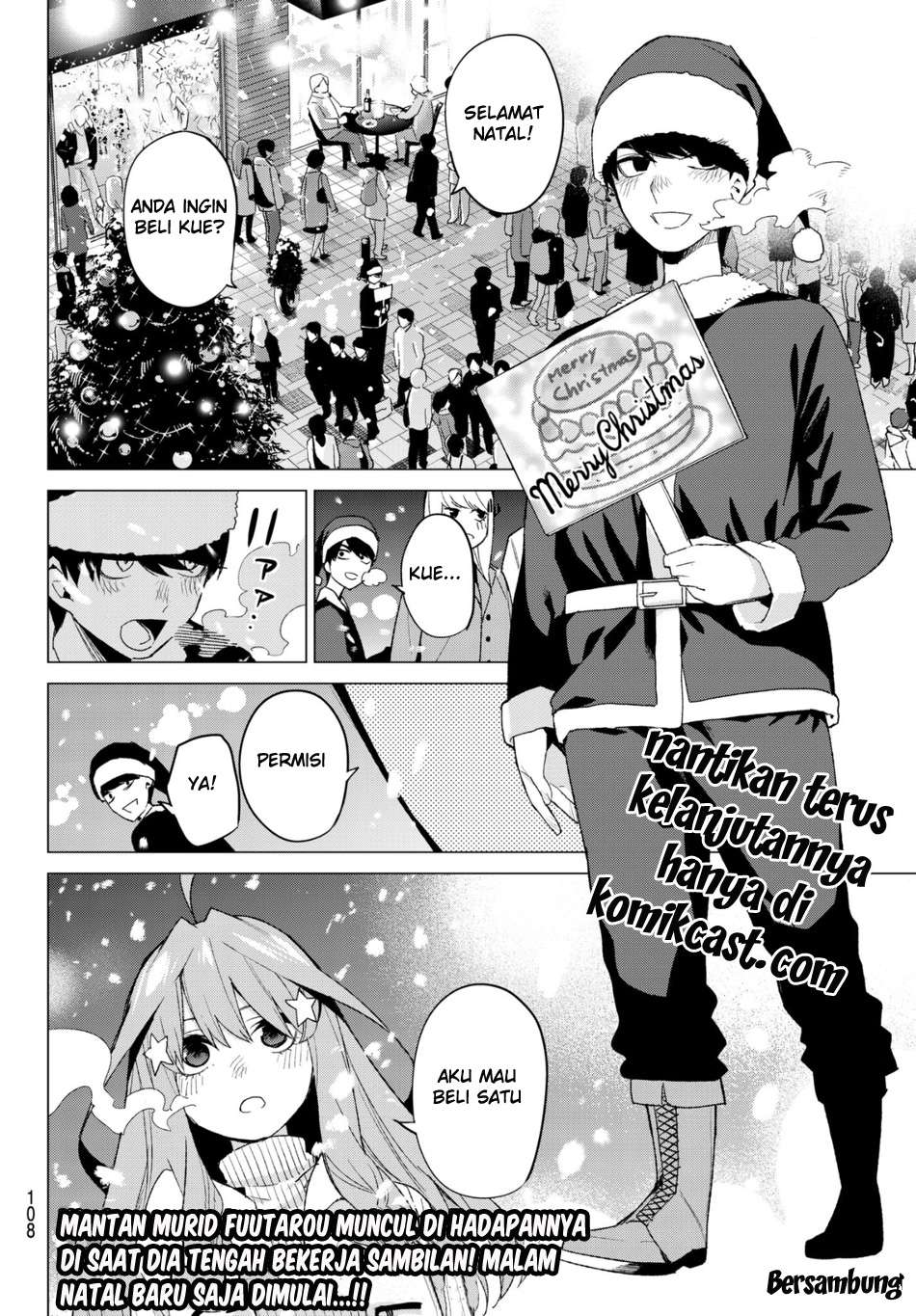 Go-toubun no Hanayome Chapter 49 Gambar 24
