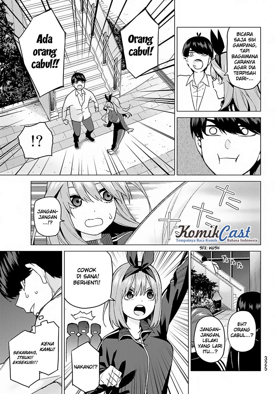 Go-toubun no Hanayome Chapter 47 Gambar 4