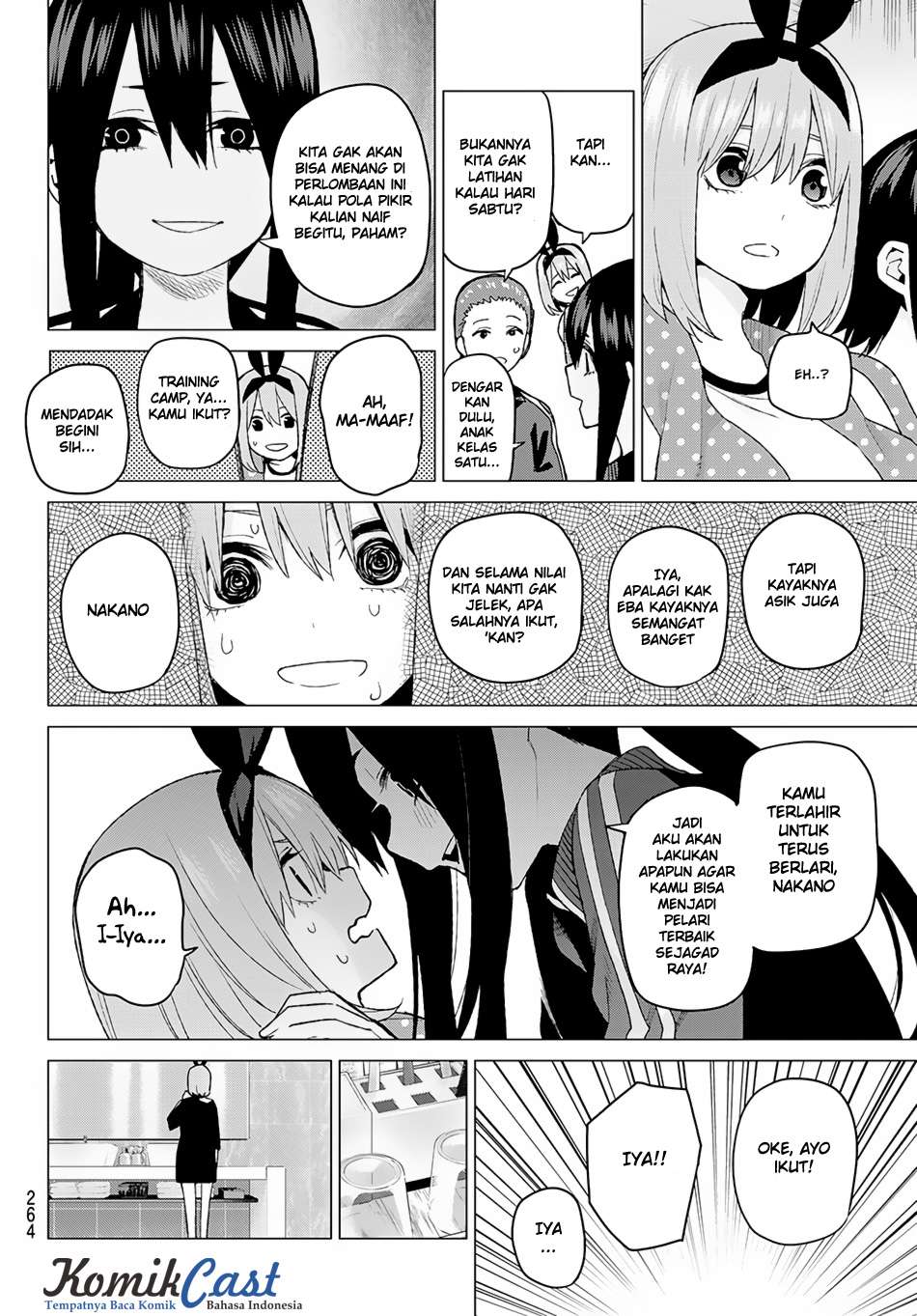 Go-toubun no Hanayome Chapter 45 Gambar 15