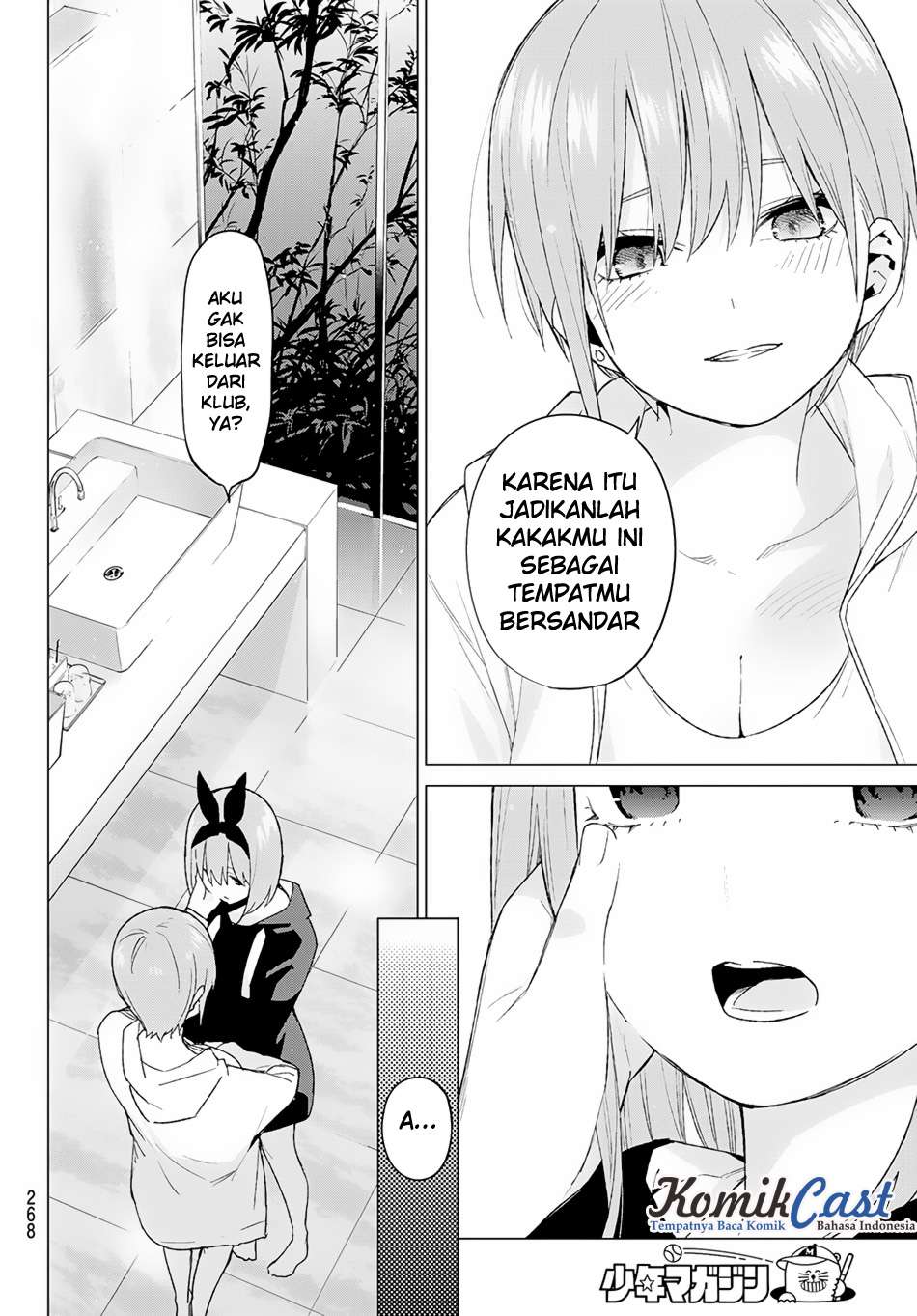 Go-toubun no Hanayome Chapter 45 Gambar 19
