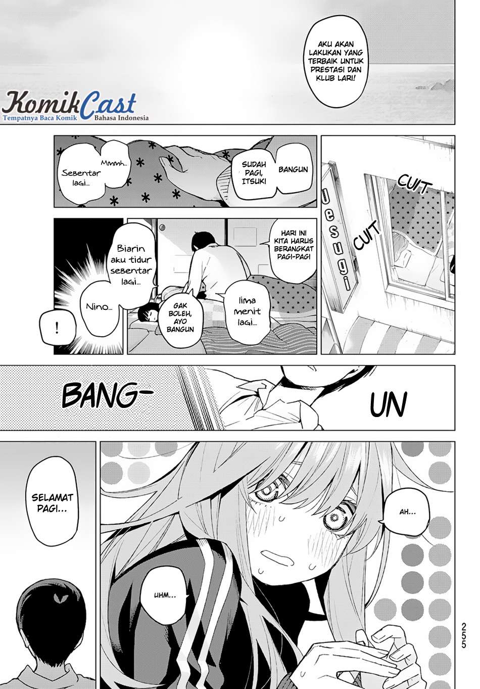 Go-toubun no Hanayome Chapter 45 Gambar 6
