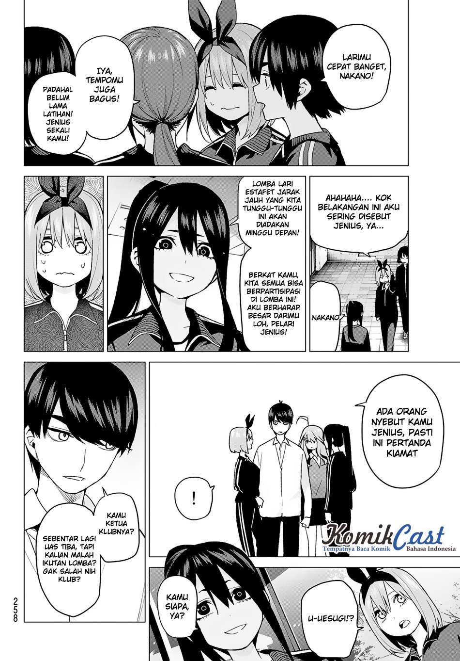 Go-toubun no Hanayome Chapter 45 Gambar 9