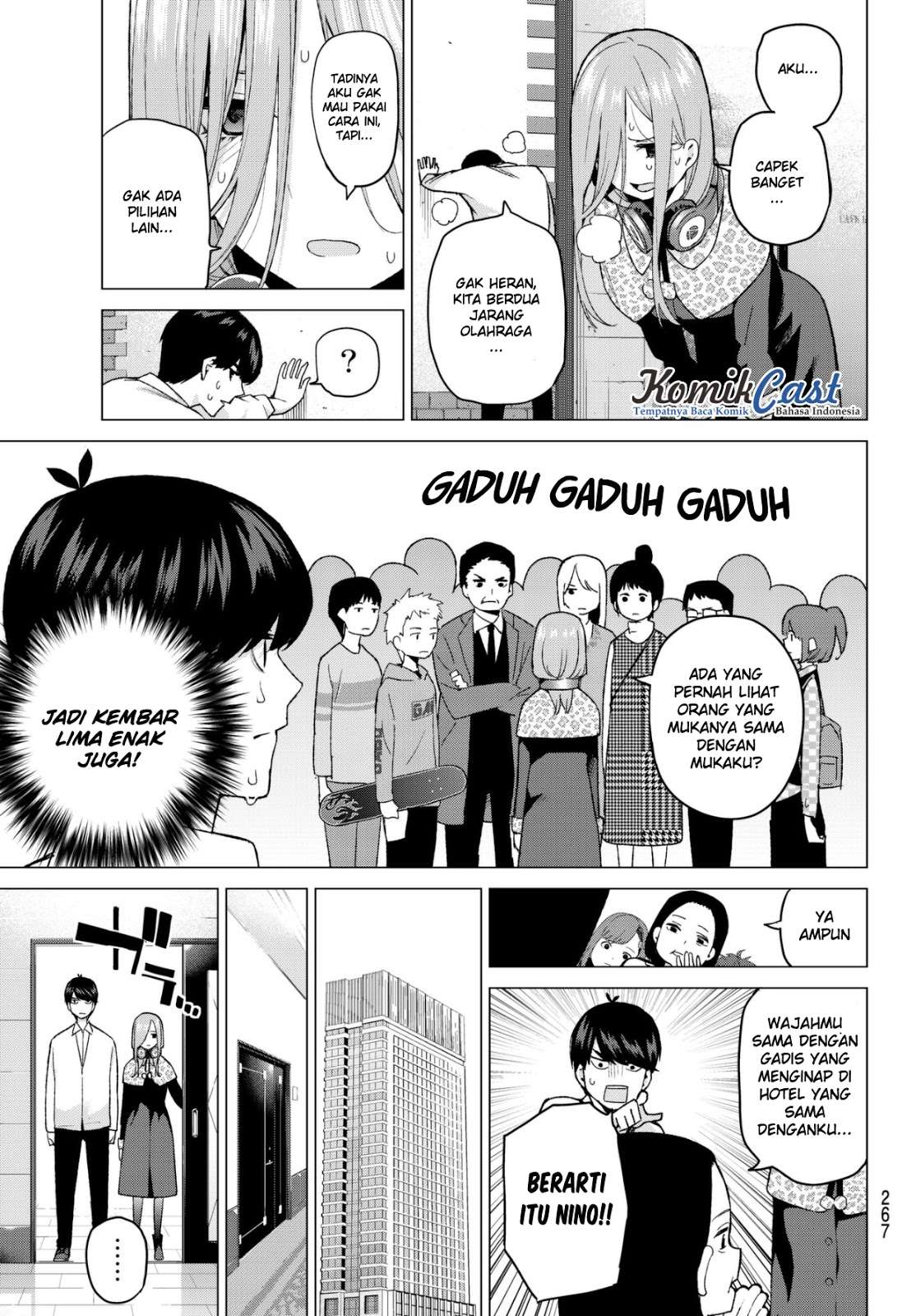 Go-toubun no Hanayome Chapter 40 Gambar 11