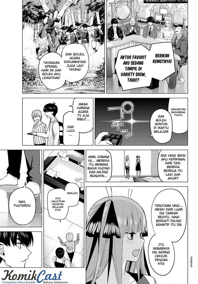 Go-toubun no Hanayome Chapter 39 Gambar 9