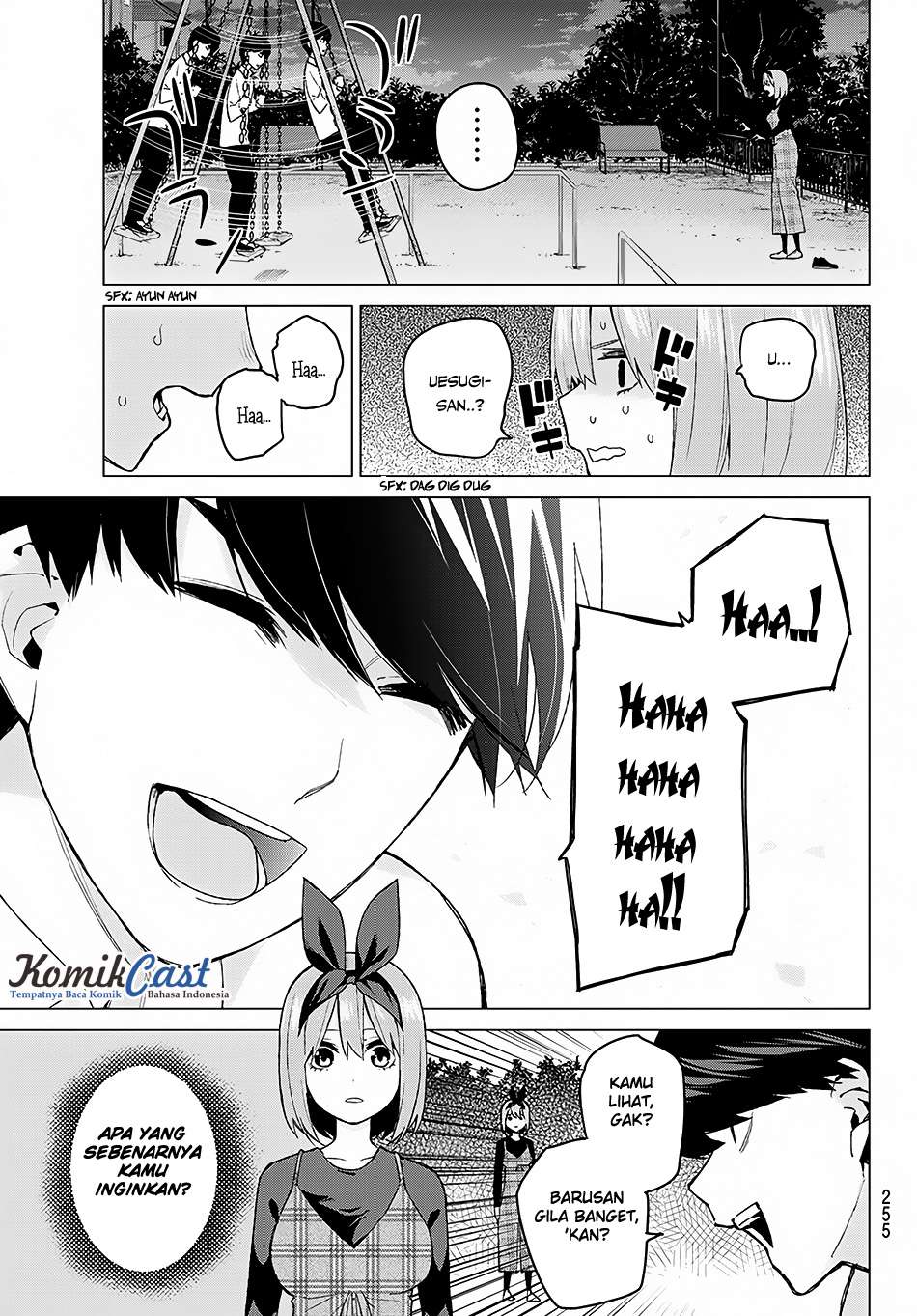 Go-toubun no Hanayome Chapter 37 Gambar 18