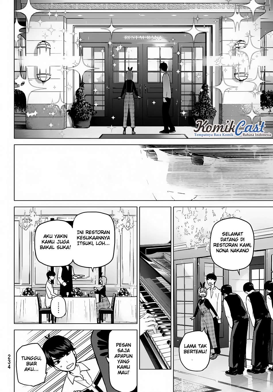 Go-toubun no Hanayome Chapter 36 Gambar 10