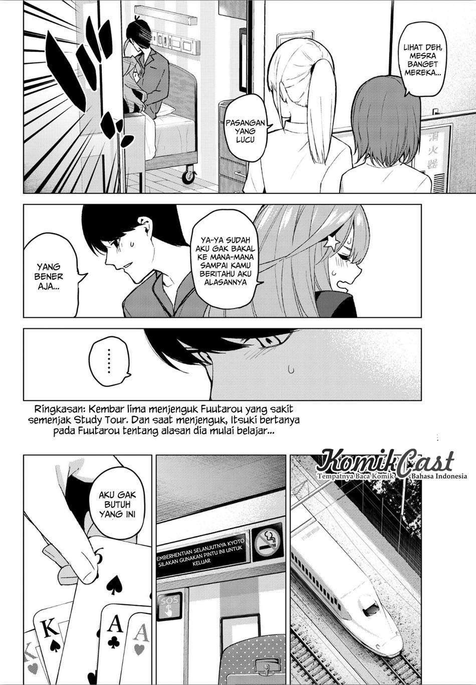 Go-toubun no Hanayome Chapter 34 Gambar 3