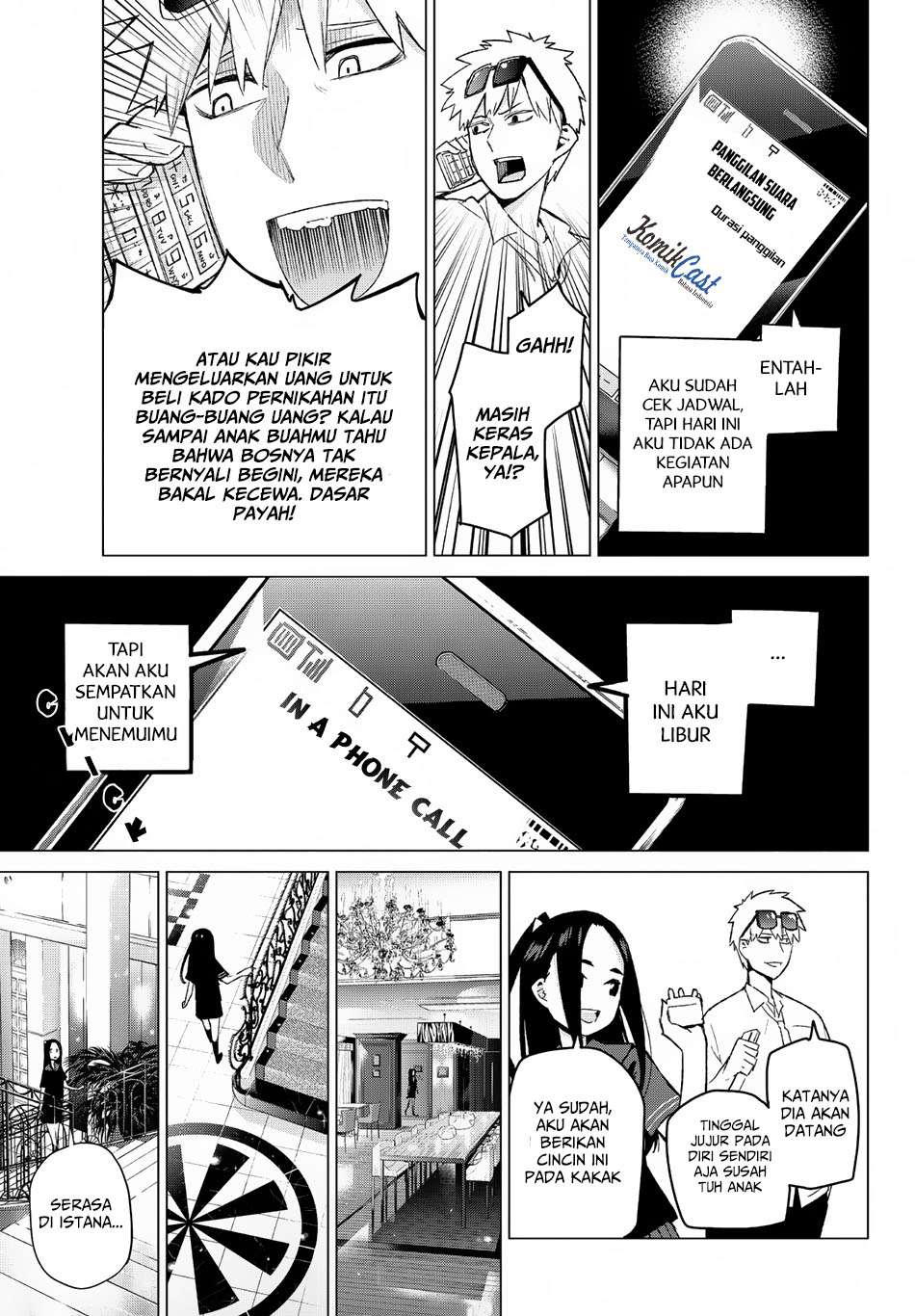 Go-toubun no Hanayome Chapter 32 Gambar 8