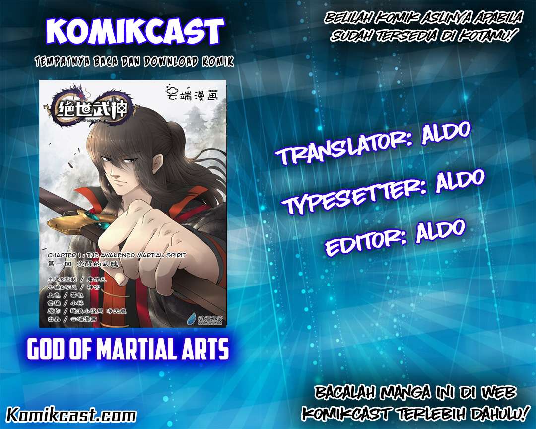Baca Komik God of Martial Arts Chapter 11.1 Gambar 1