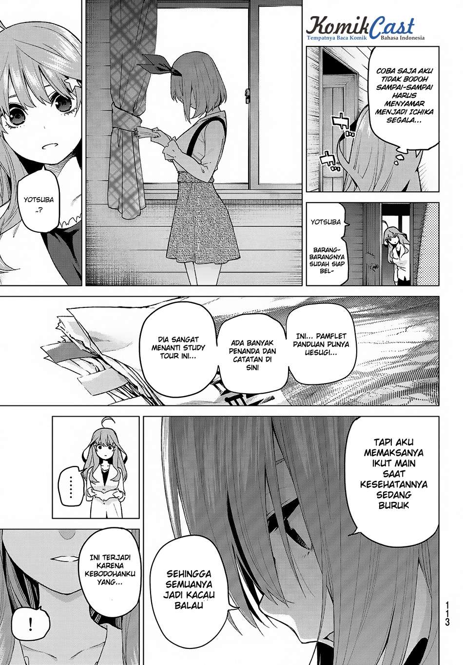 Go-toubun no Hanayome Chapter 31 Gambar 11