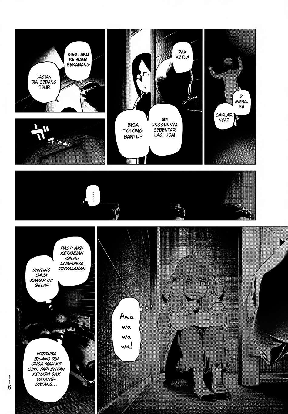 Go-toubun no Hanayome Chapter 31 Gambar 14
