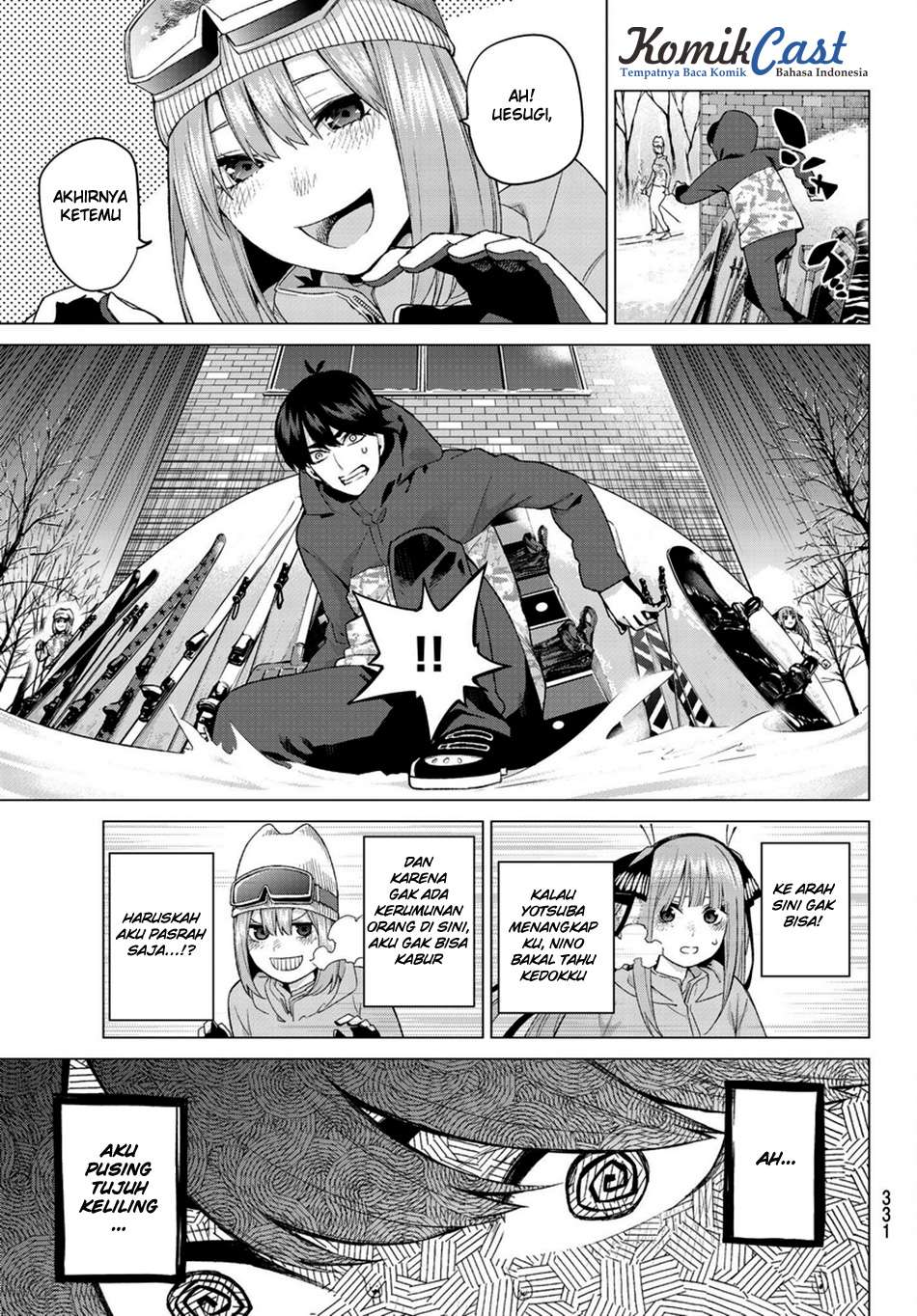 Go-toubun no Hanayome Chapter 29 Gambar 12