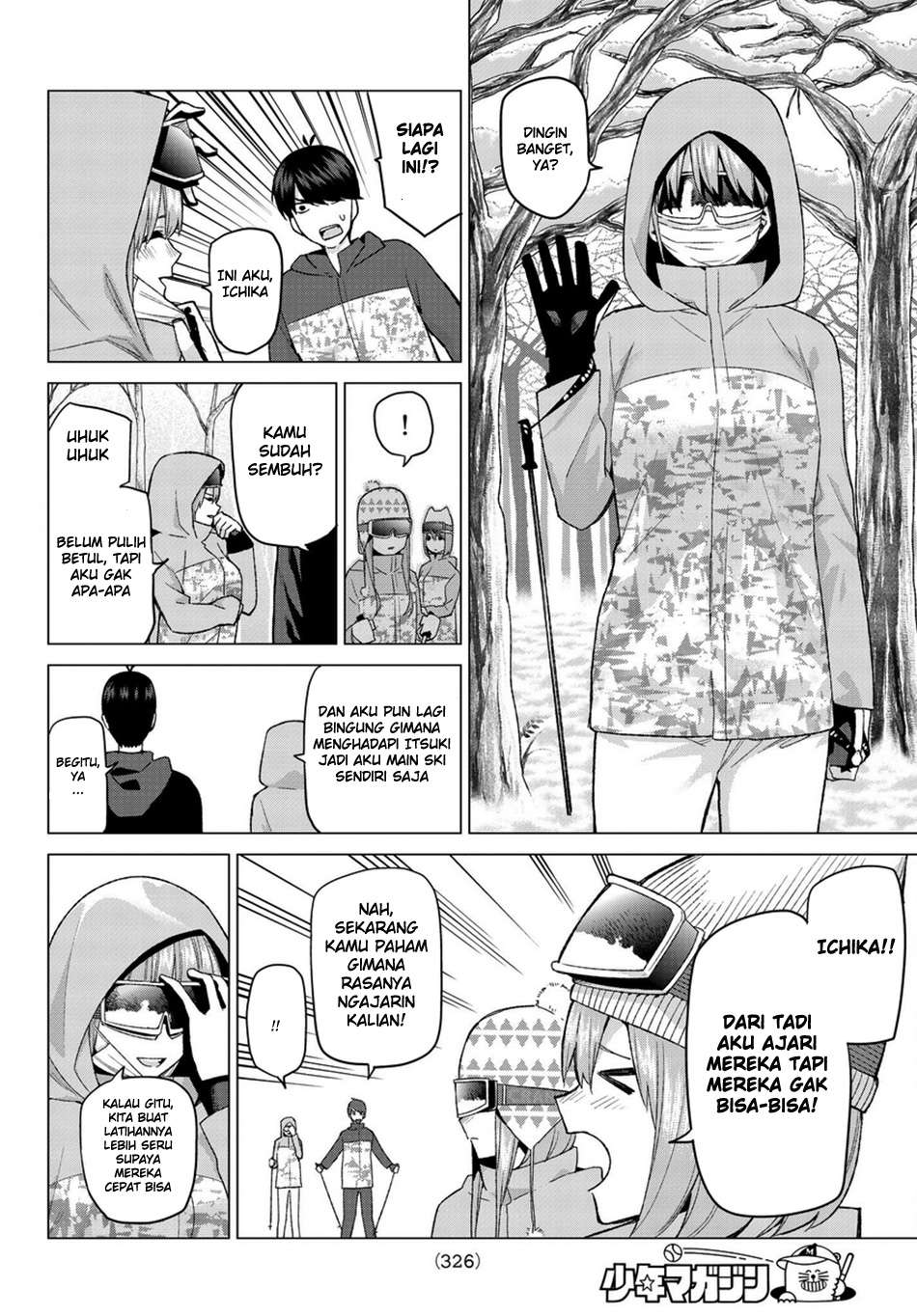 Go-toubun no Hanayome Chapter 29 Gambar 7