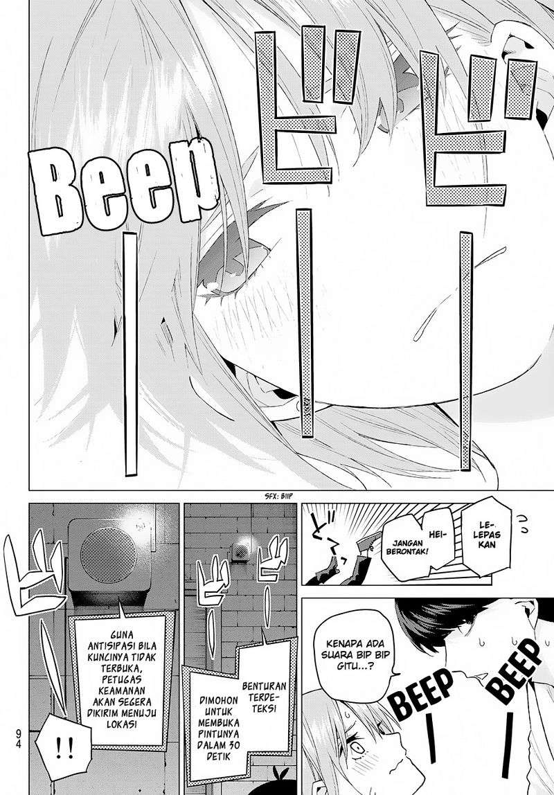 Go-toubun no Hanayome Chapter 28 Gambar 17