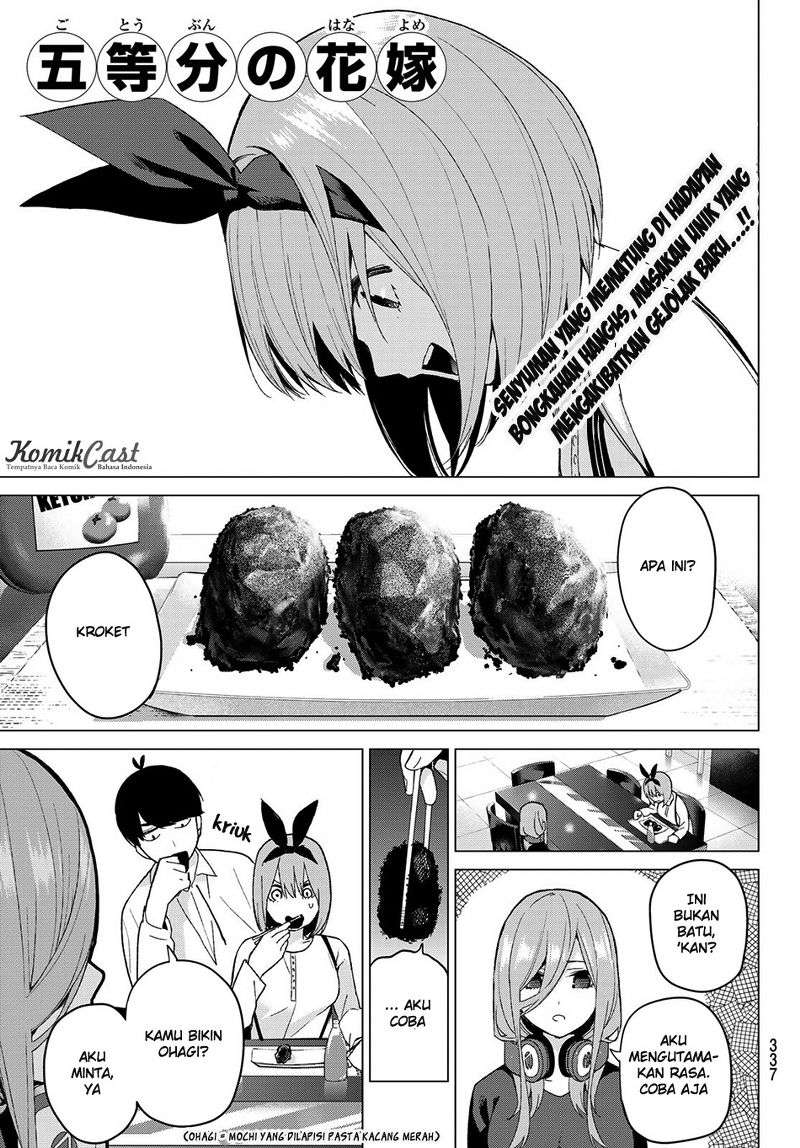 Baca Manga Go-toubun no Hanayome Chapter 21 Gambar 2