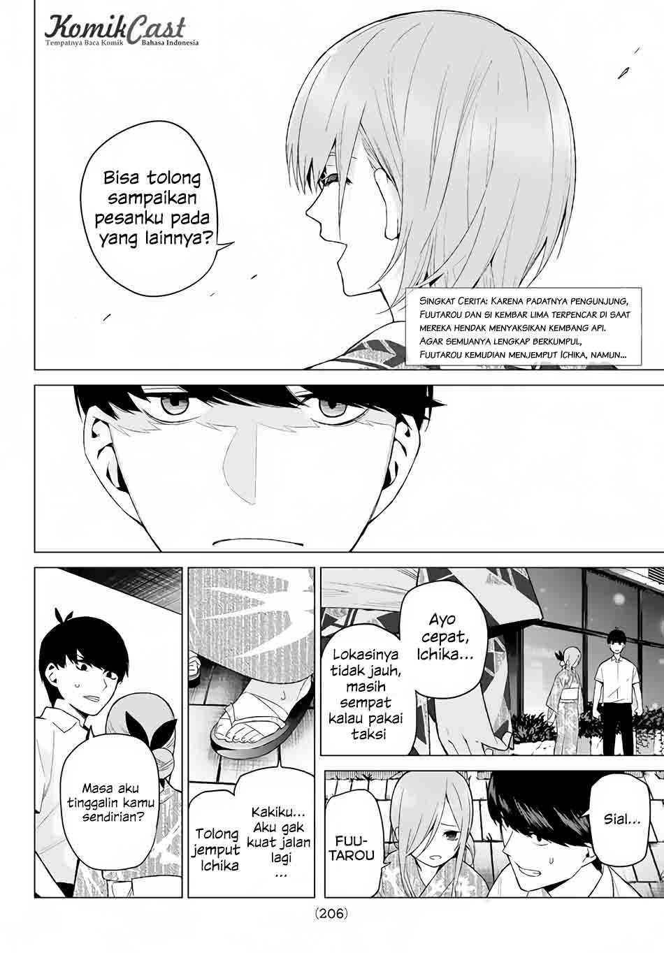 Go-toubun no Hanayome Chapter 11 Gambar 3