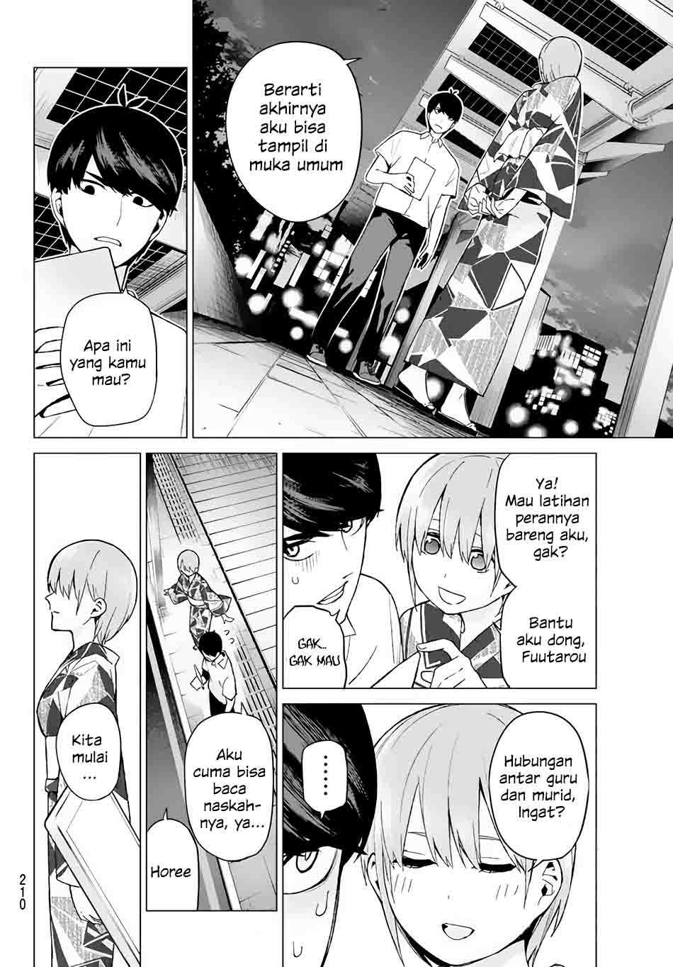 Go-toubun no Hanayome Chapter 11 Gambar 7