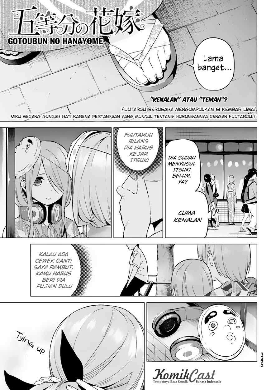 Baca Komik Go-toubun no Hanayome Chapter 10 Gambar 1