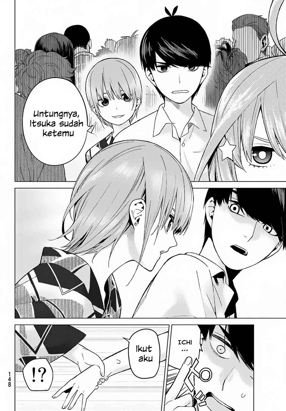 Go-toubun no Hanayome Chapter 9 Gambar 19