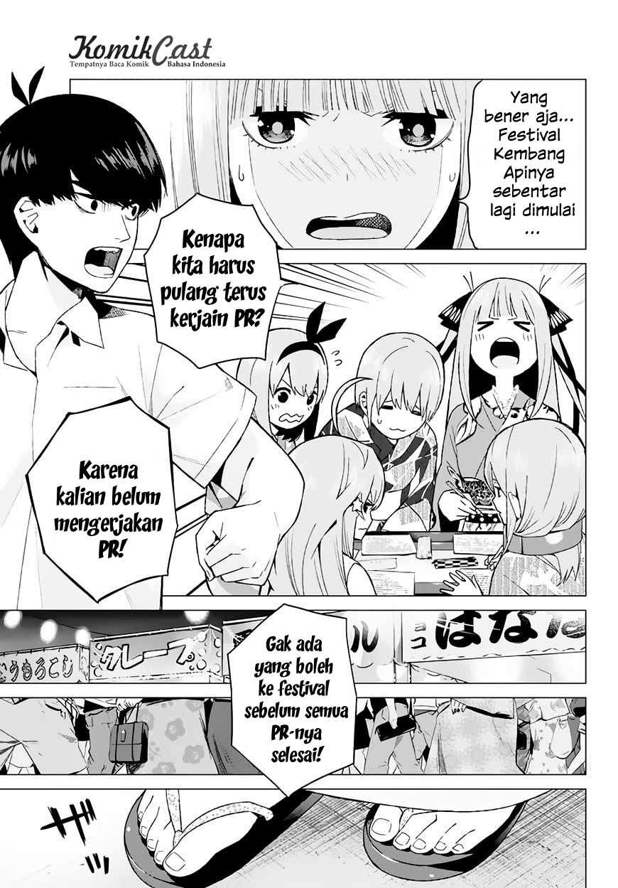Baca Komik Go-toubun no Hanayome Chapter 8 Gambar 1