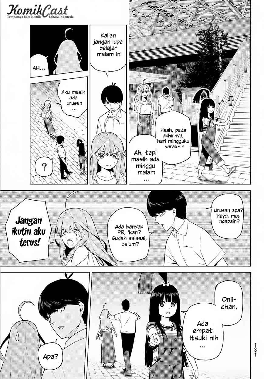 Go-toubun no Hanayome Chapter 7 Gambar 22