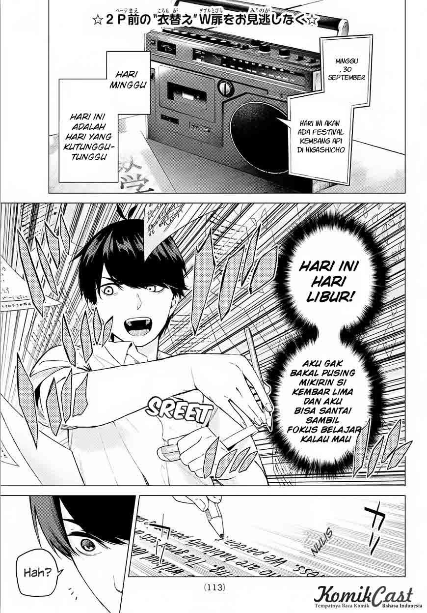 Go-toubun no Hanayome Chapter 7 Gambar 4