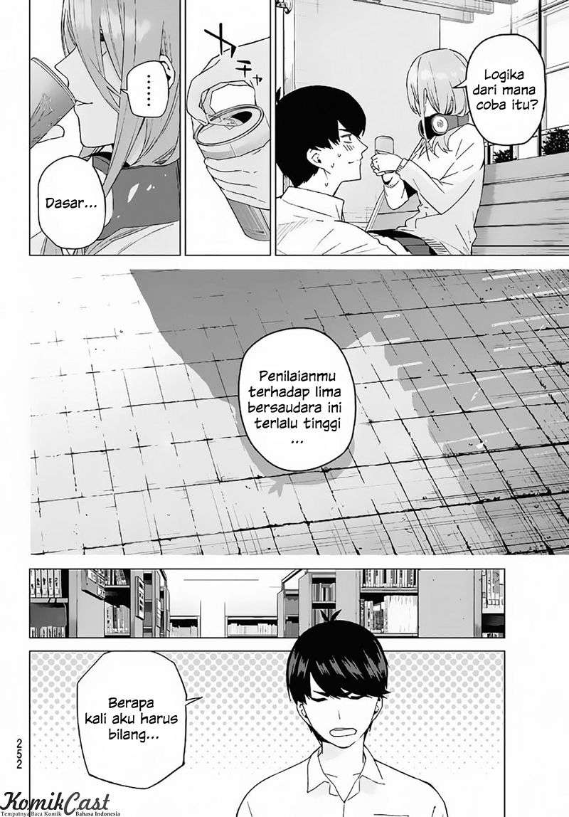 Go-toubun no Hanayome Chapter 4 Gambar 25