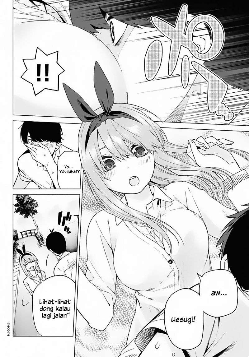 Go-toubun no Hanayome Chapter 4 Gambar 5