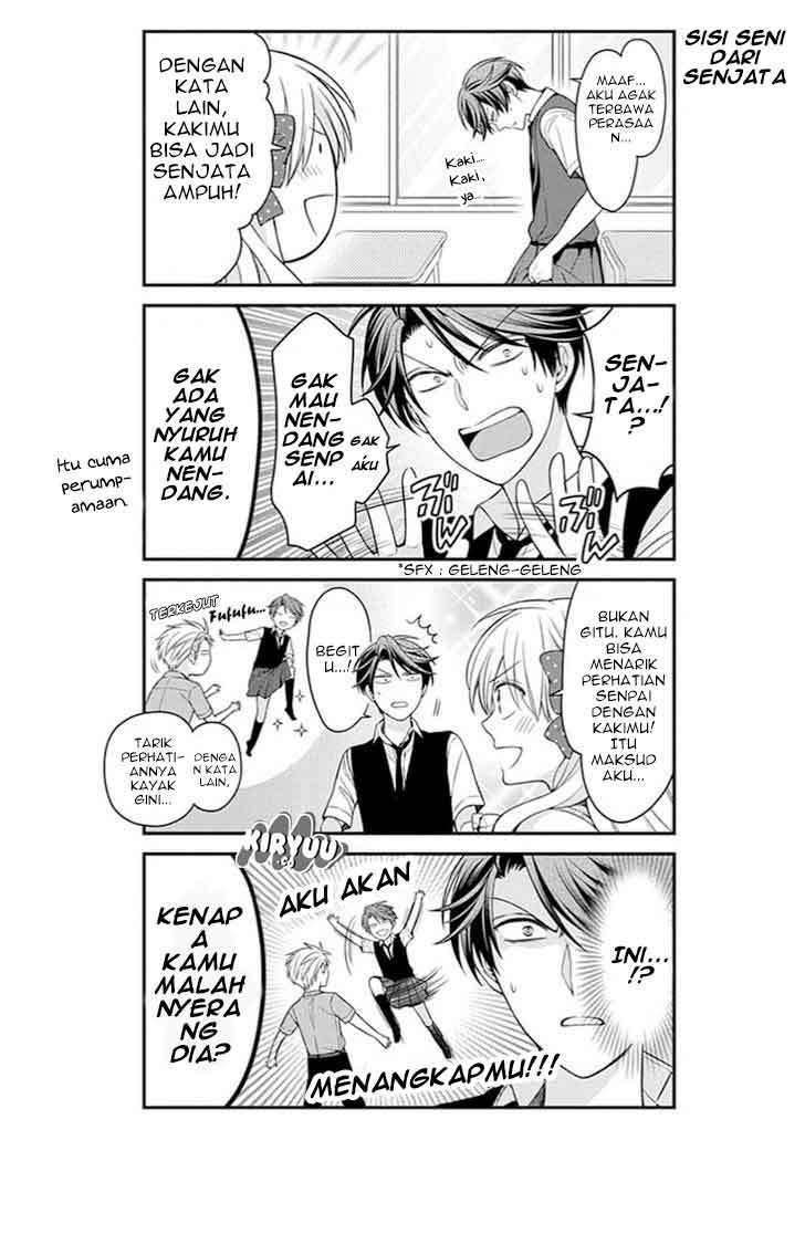Gekkan Shoujo Nozaki-kun Chapter 68 Gambar 8