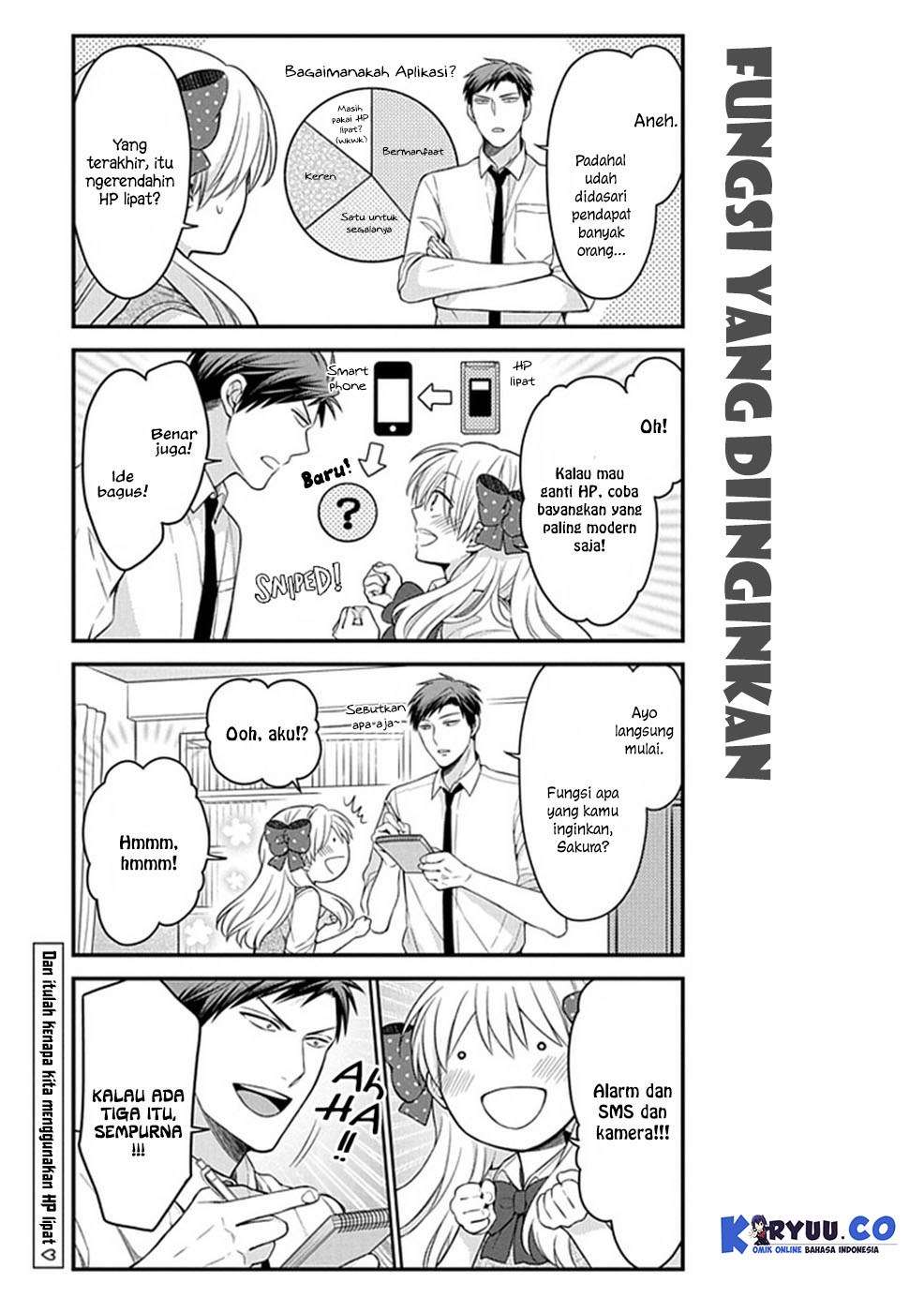 Gekkan Shoujo Nozaki-kun Chapter 61 Gambar 7