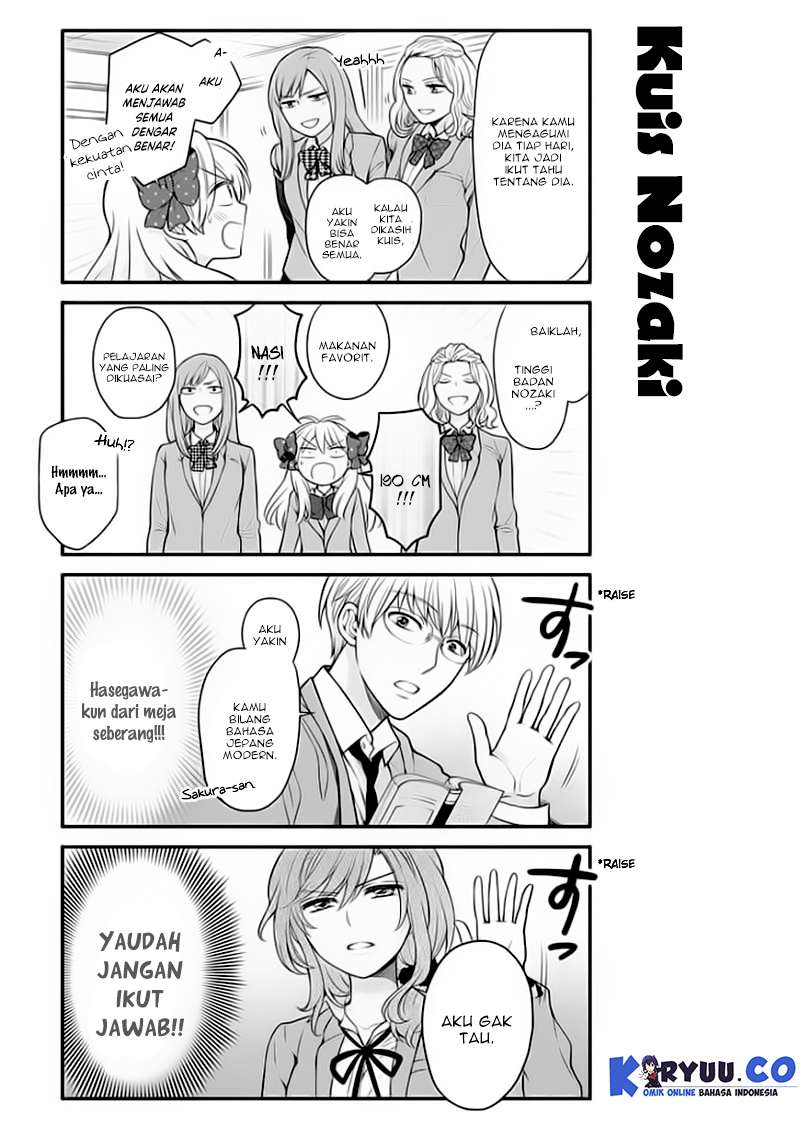 Gekkan Shoujo Nozaki-kun Chapter 48 Gambar 5