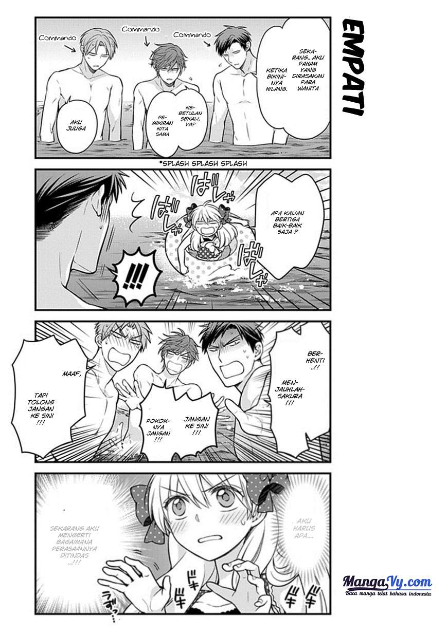 Gekkan Shoujo Nozaki-kun Chapter 46 Gambar 14