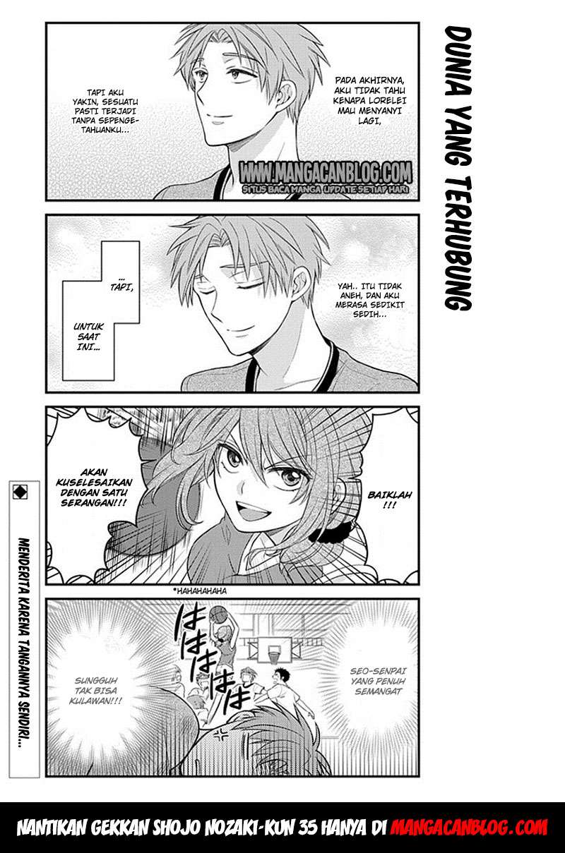 Gekkan Shoujo Nozaki-kun Chapter 34 Gambar 13