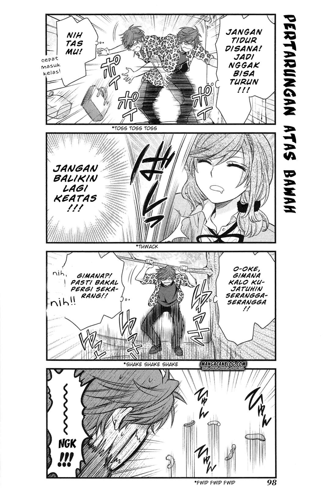 Gekkan Shoujo Nozaki-kun Chapter 27 Gambar 12
