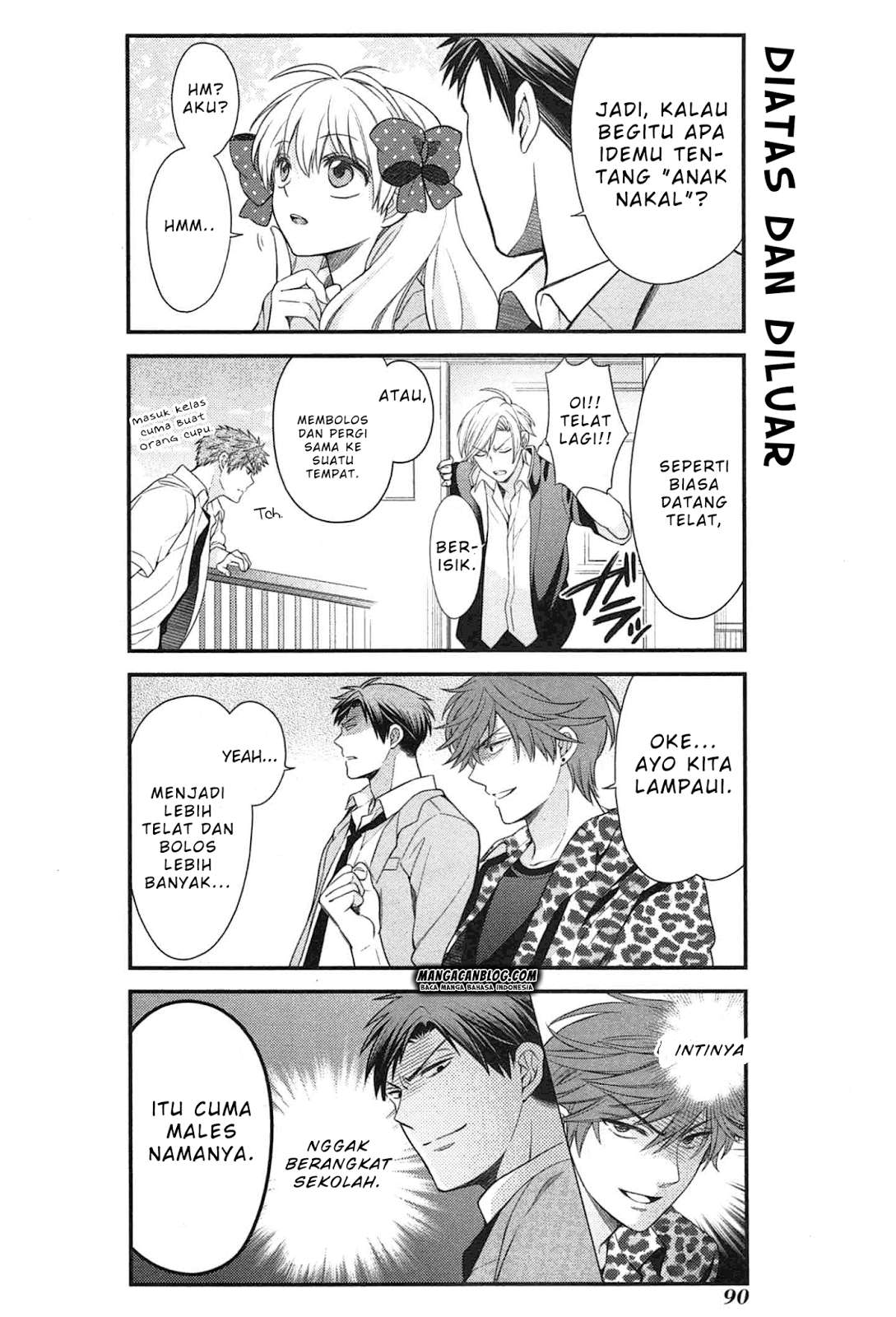 Gekkan Shoujo Nozaki-kun Chapter 27 Gambar 4