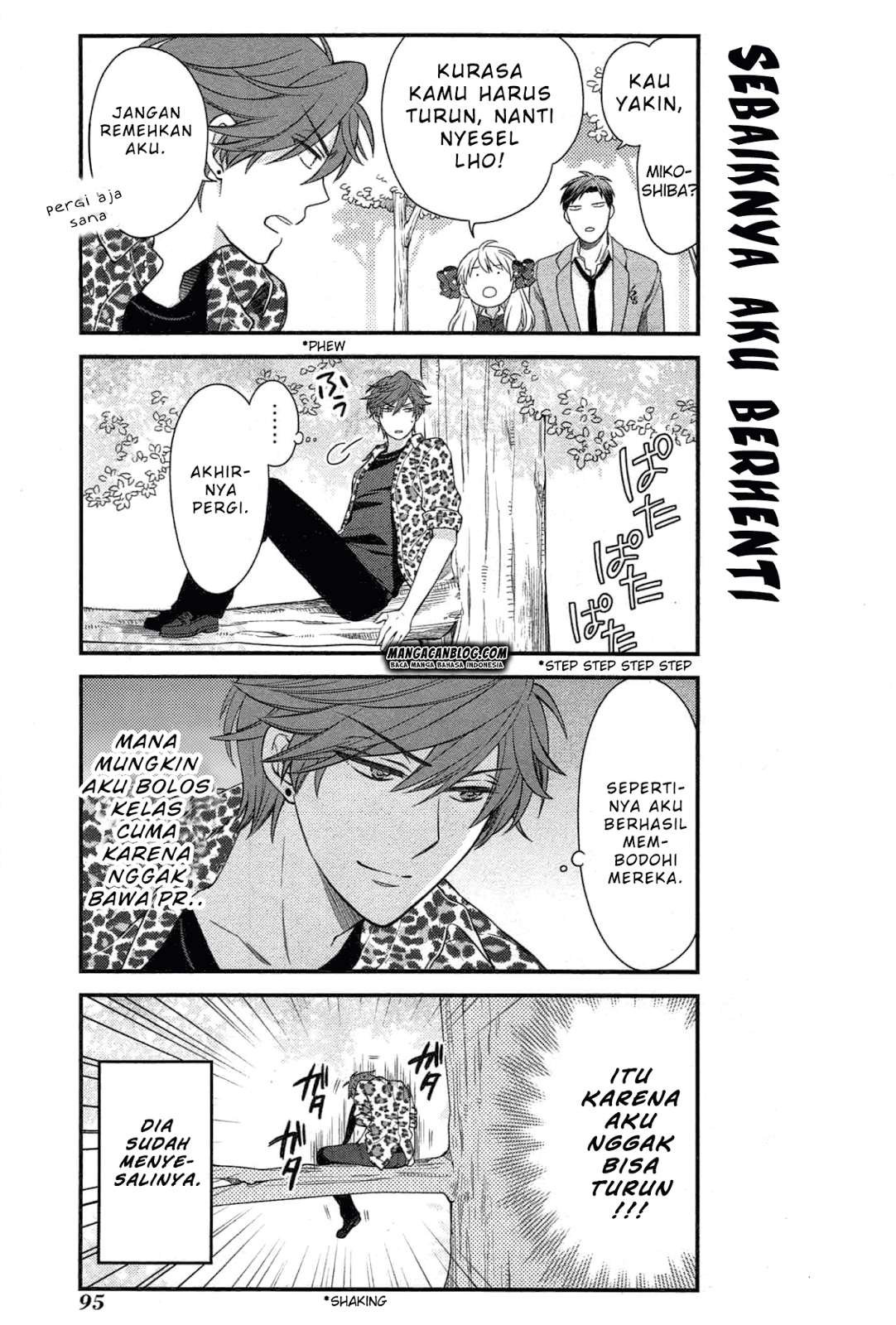 Gekkan Shoujo Nozaki-kun Chapter 27 Gambar 9