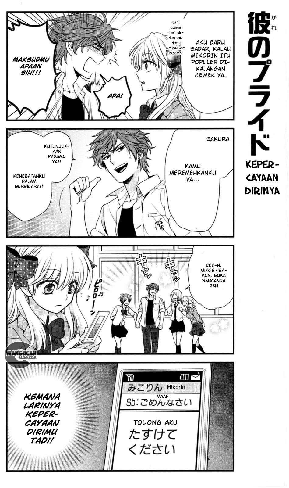 Baca  Gekkan Shoujo Nozaki-kun Chapter 10 Gambar 2